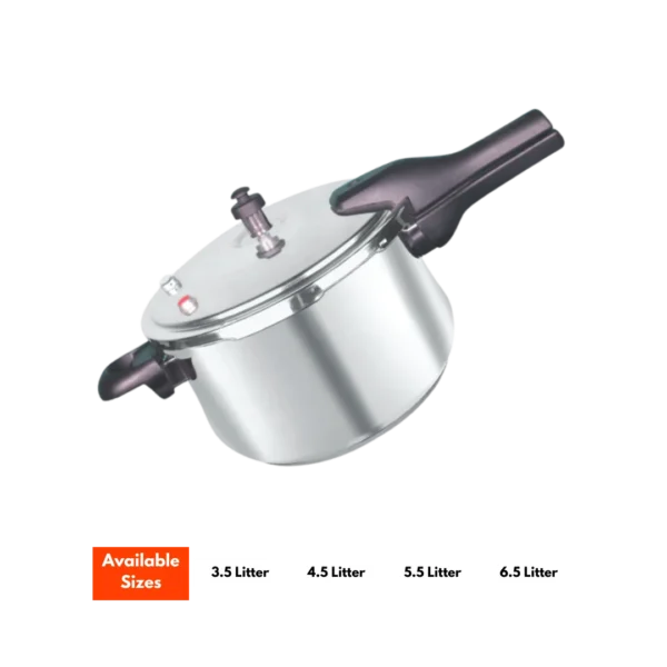 Tri-Ply SS Outer Lid Pressure Cooker